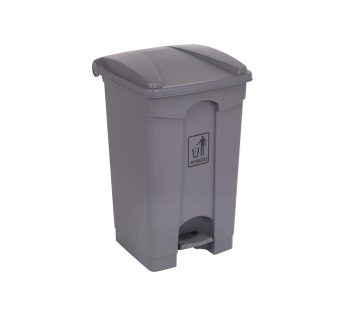 Garbage Can 87-Ltr With Pedal Gray