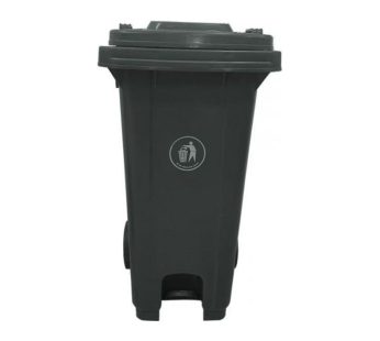 Plastic Trash can With Center Pedal 120-Ltr