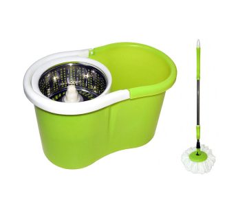 Spin Mop Bucket Green Small